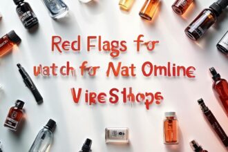 Red Flags to Watch for at Online Vape Shops