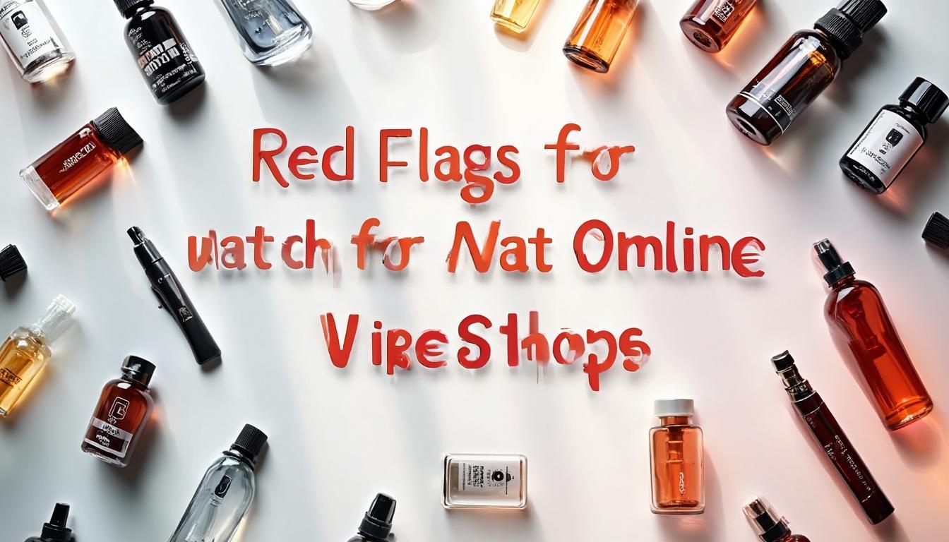 Red Flags to Watch for at Online Vape Shops