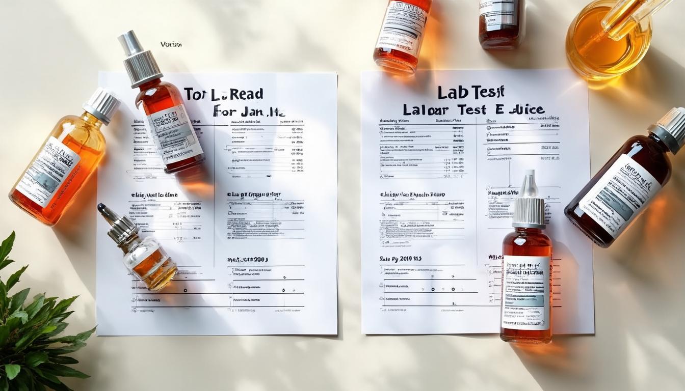 How to Read Lab Test Results for Your E-Juice